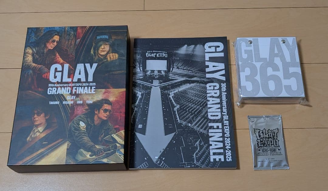 GLAY 30周年ライブ G-DIRECT限定盤 特典パッケージグッズのみ