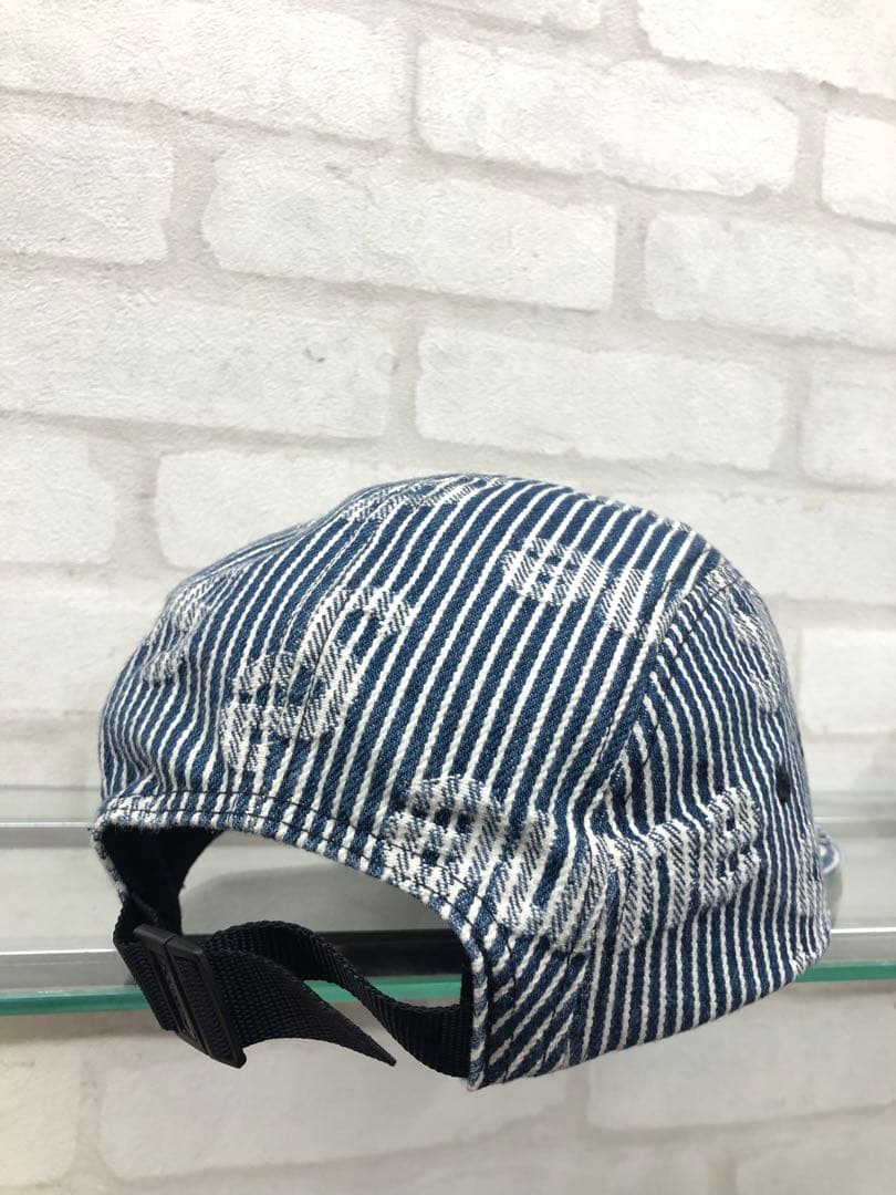 帽子 YOU Stripe Denim Camp Cap 24ss