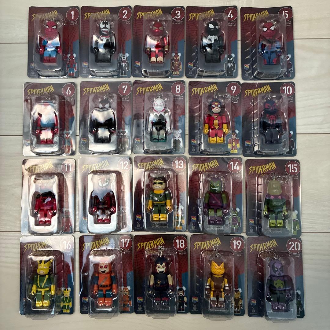 BE@RBRICK 新品　コンプリートセット　スパイダーマンシリーズ