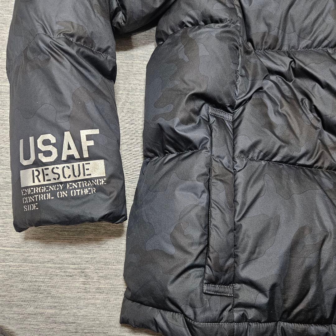 【sabuken55】AVIREX US AIR FORCE ダウン 迷彩