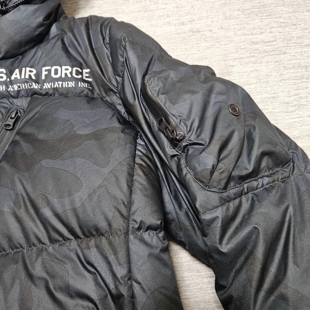 【sabuken55】AVIREX US AIR FORCE ダウン 迷彩