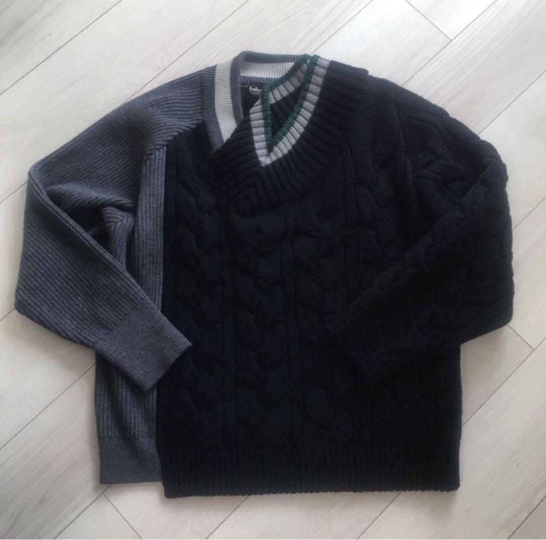 kolor 21aw クレイジーパターンニット　サイズ1