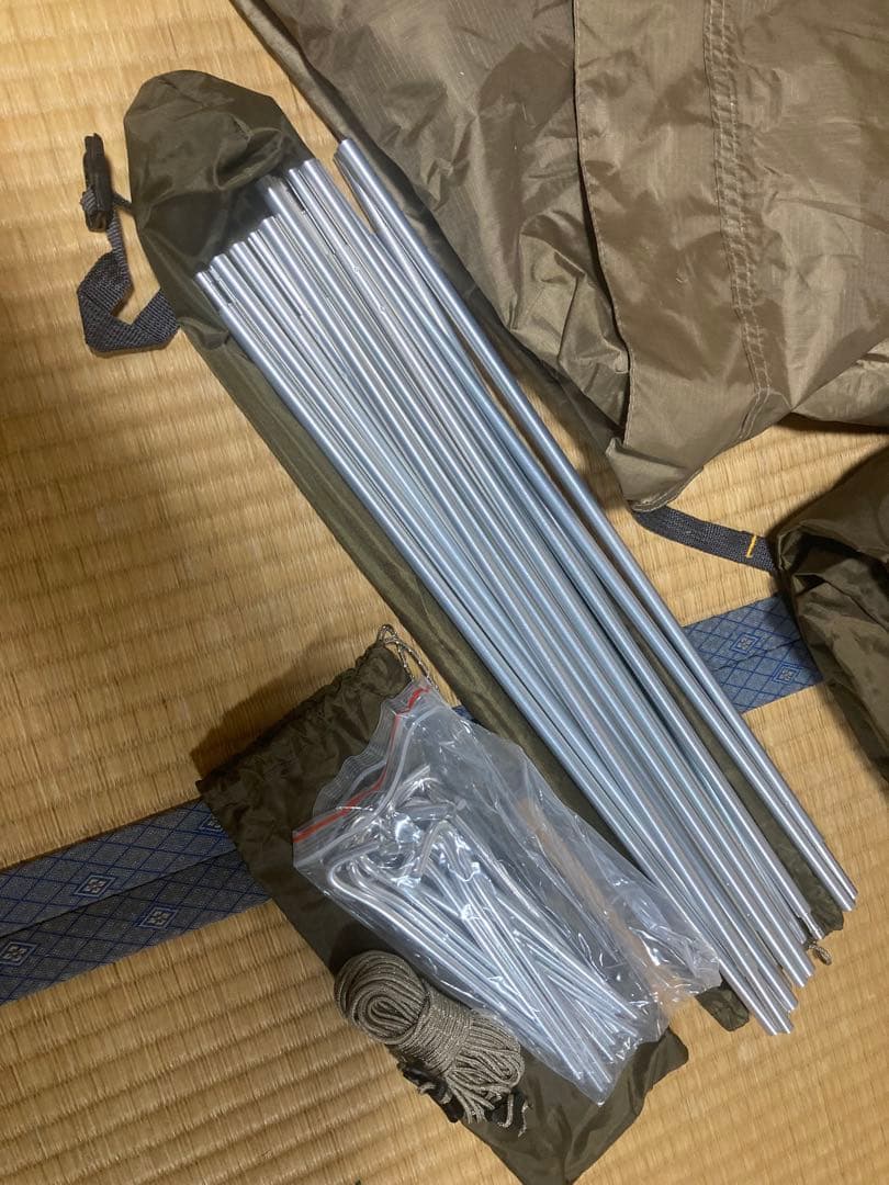 [新品未使用品]ネイチャーハイク　ドームテント(2人用) ブラウン