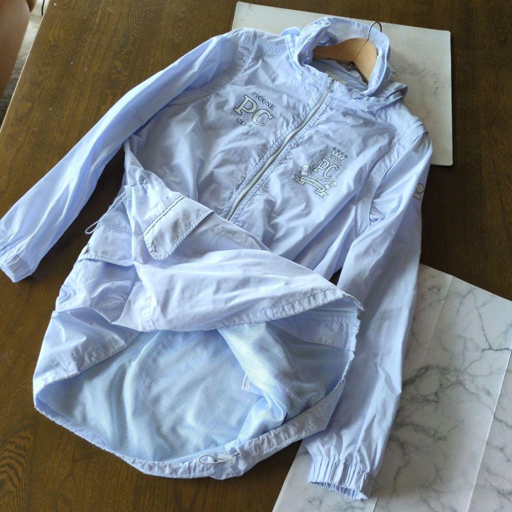 PICONE ピッコーネ 淡いブルー　撥水ジャケット レインウェア Ⅱ