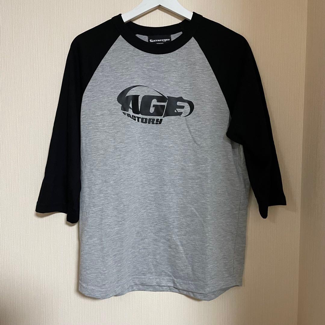 Age Factory ラグラン Tシャツ Lサイズ