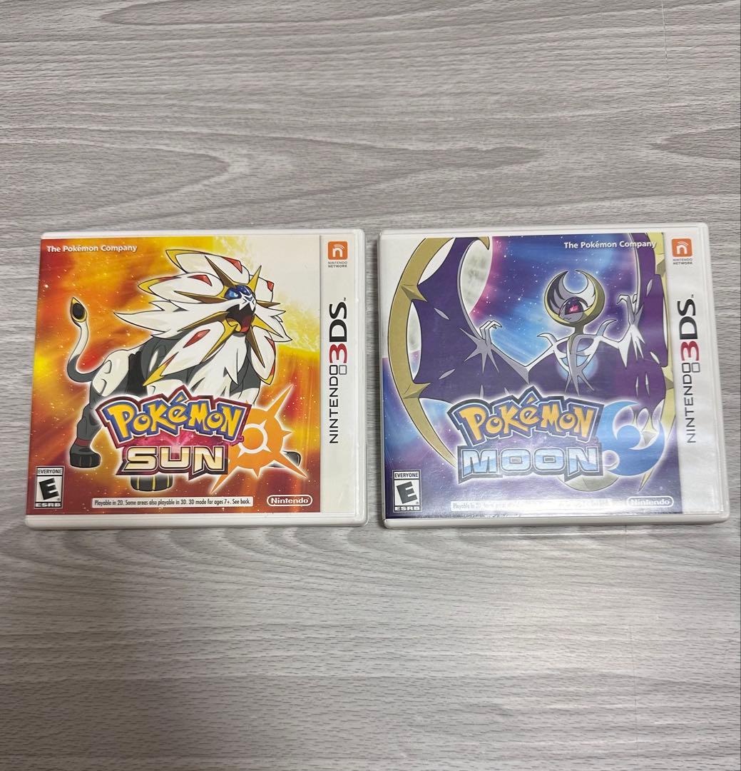 ポケモン サン・ムーンセット 北米版 3DS