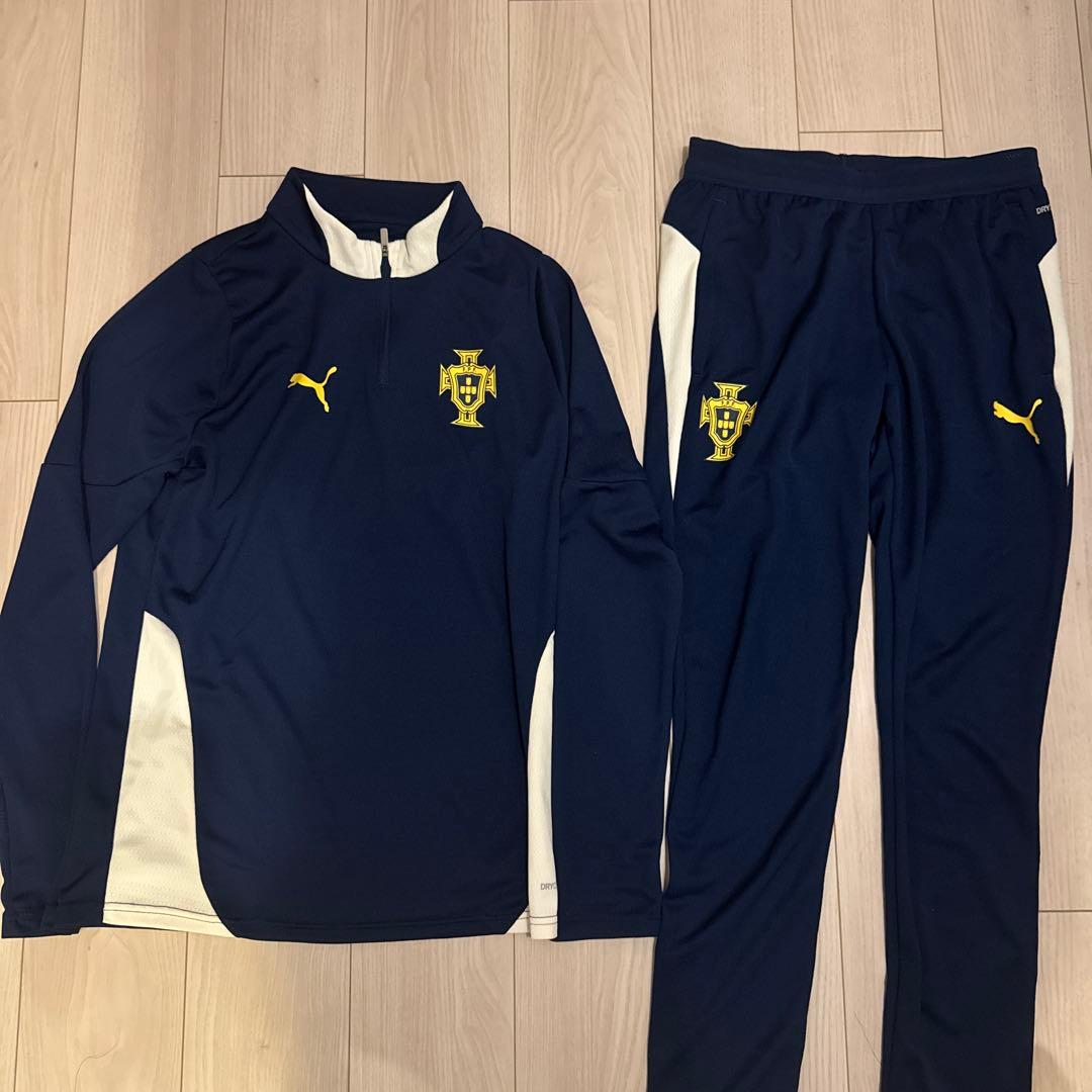 PUMAプーマ　ポルトガル代表 ジップトップ　ジャージ　トレーニングウェア 上下