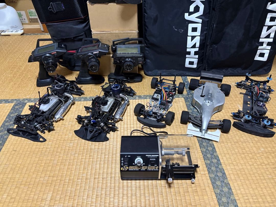 さ*し様 エンジン・電動　ラジコンセット　R4 MTX6 BD7 GT500 F