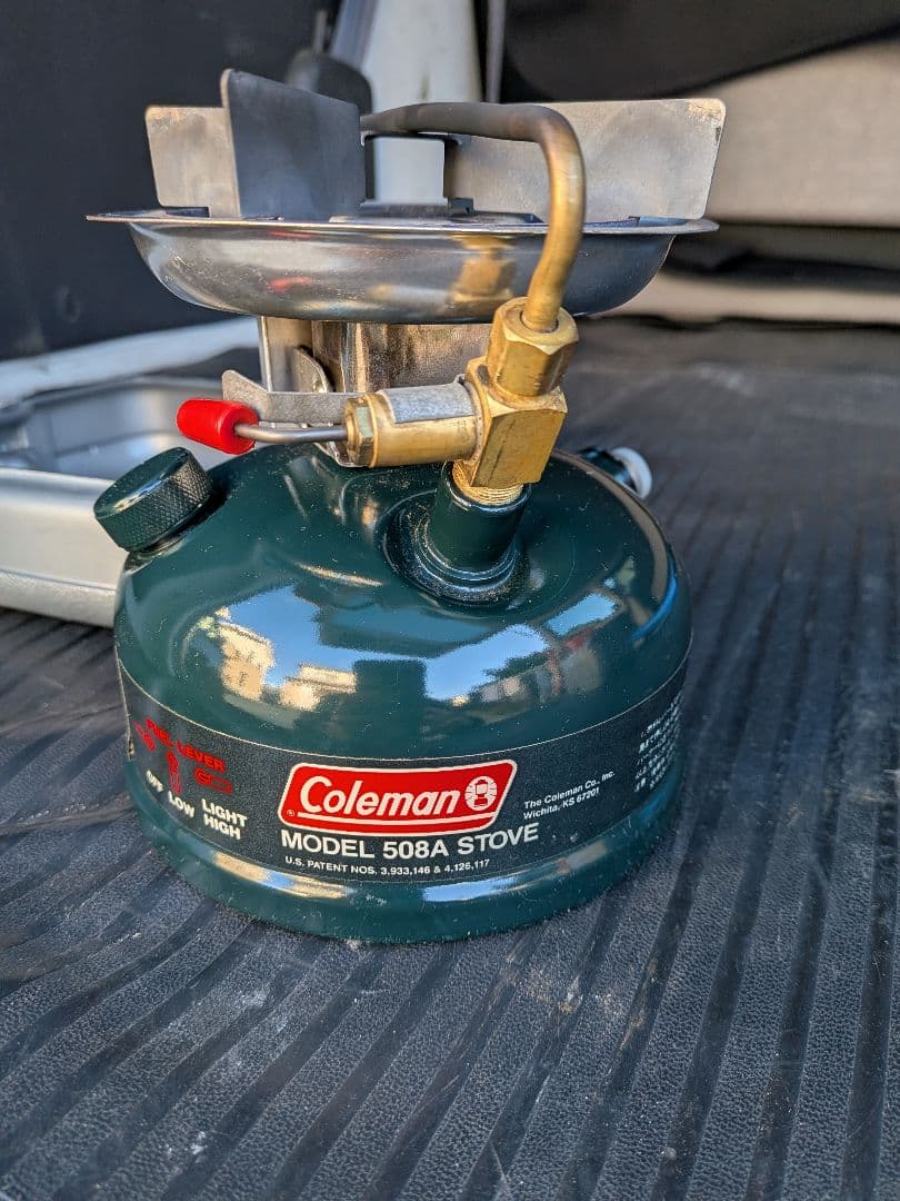 Coleman508Aモデルシングルバーナーコンロ