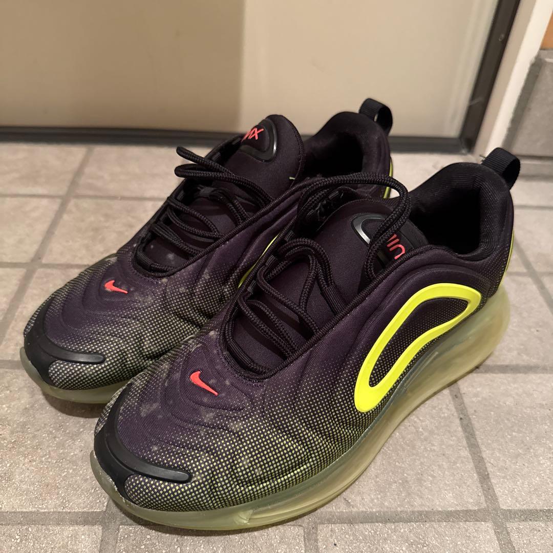 Air Max 720 ブラック×イエロー 26cm