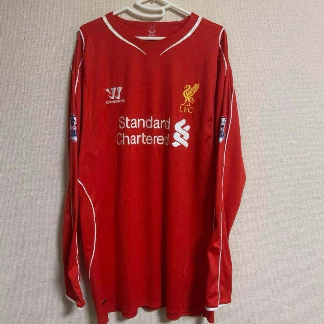 リバプール　ジェラード 14-15シーズン　長袖　ユニフォーム