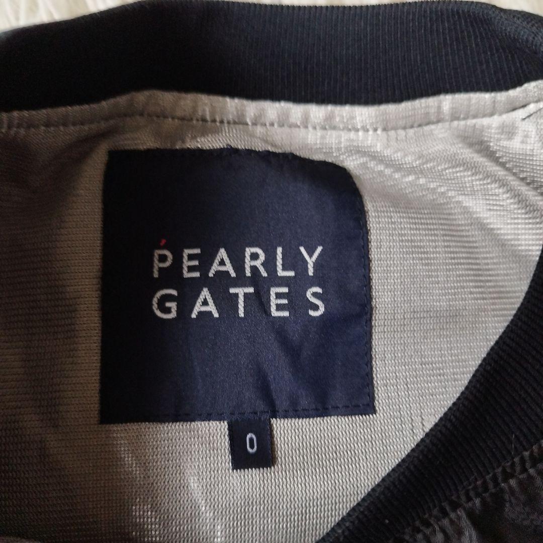 美品✨パーリーゲイツ ツインスニード 2点セット ブランドロゴ 黒 紺 0/S