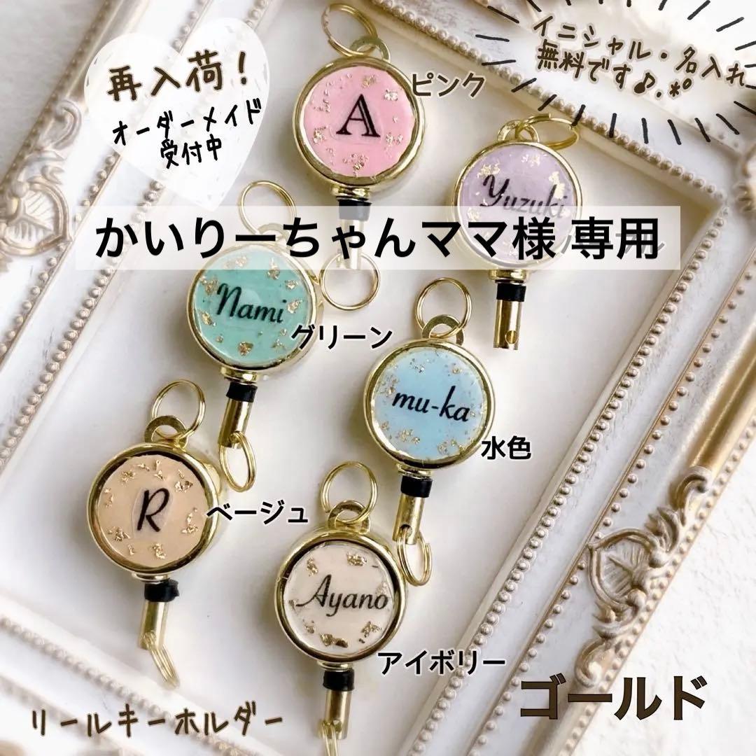 【専用ページ】リールキーホルダー オーダーメイド 18点 ナスカン追加