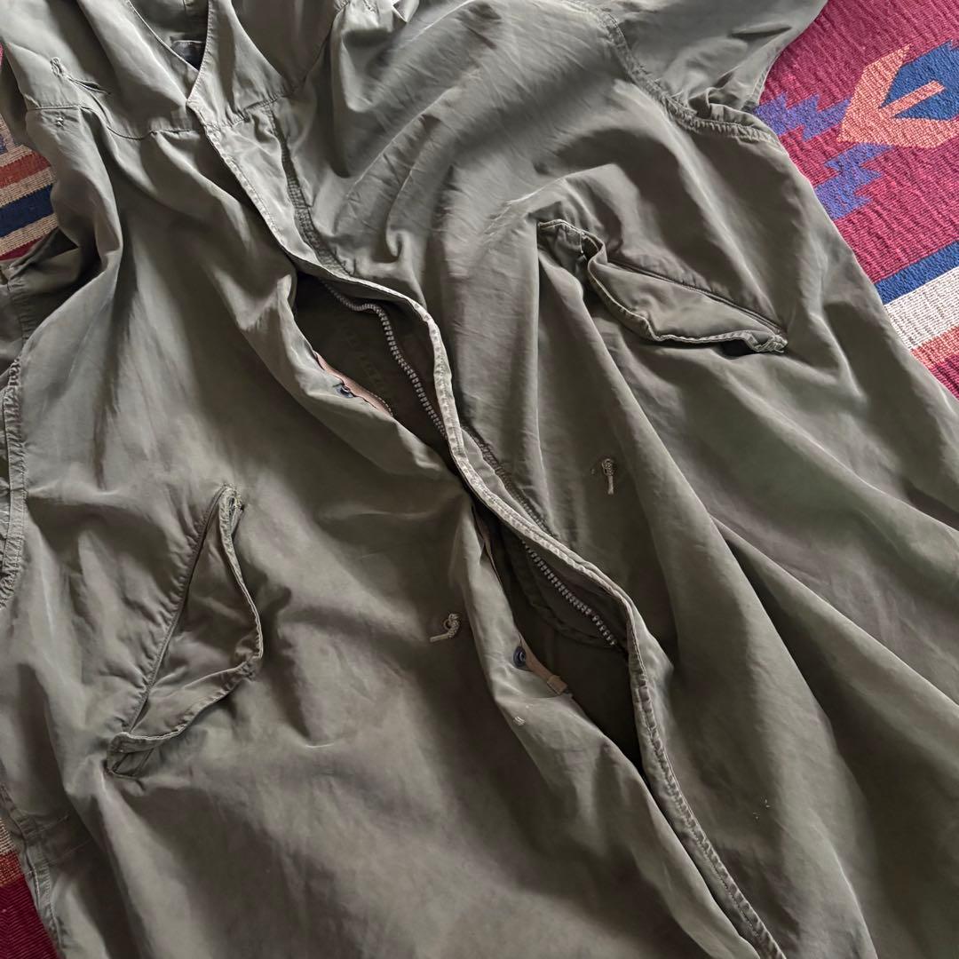 ろ*ん様 50s 米軍実物 M-51 フィッシュテールパーカー 最初期ウールポケ