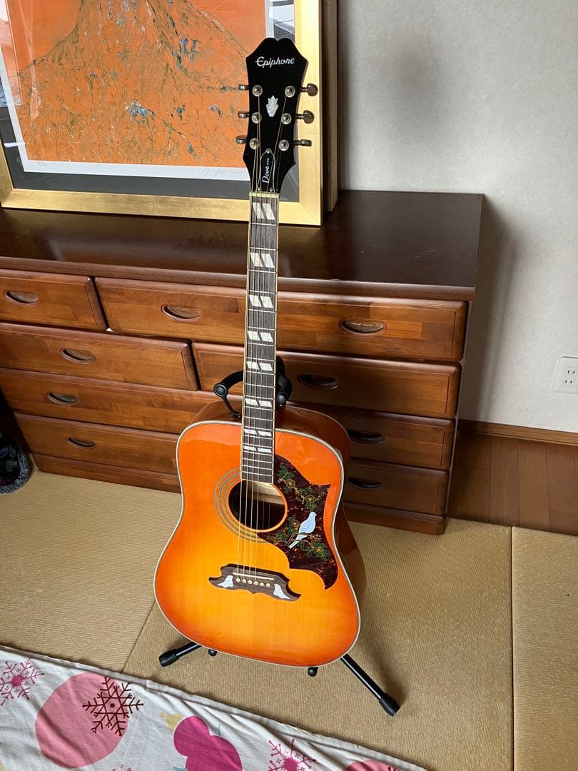 エピフォン Epiphone dove pro エレアコ　美品