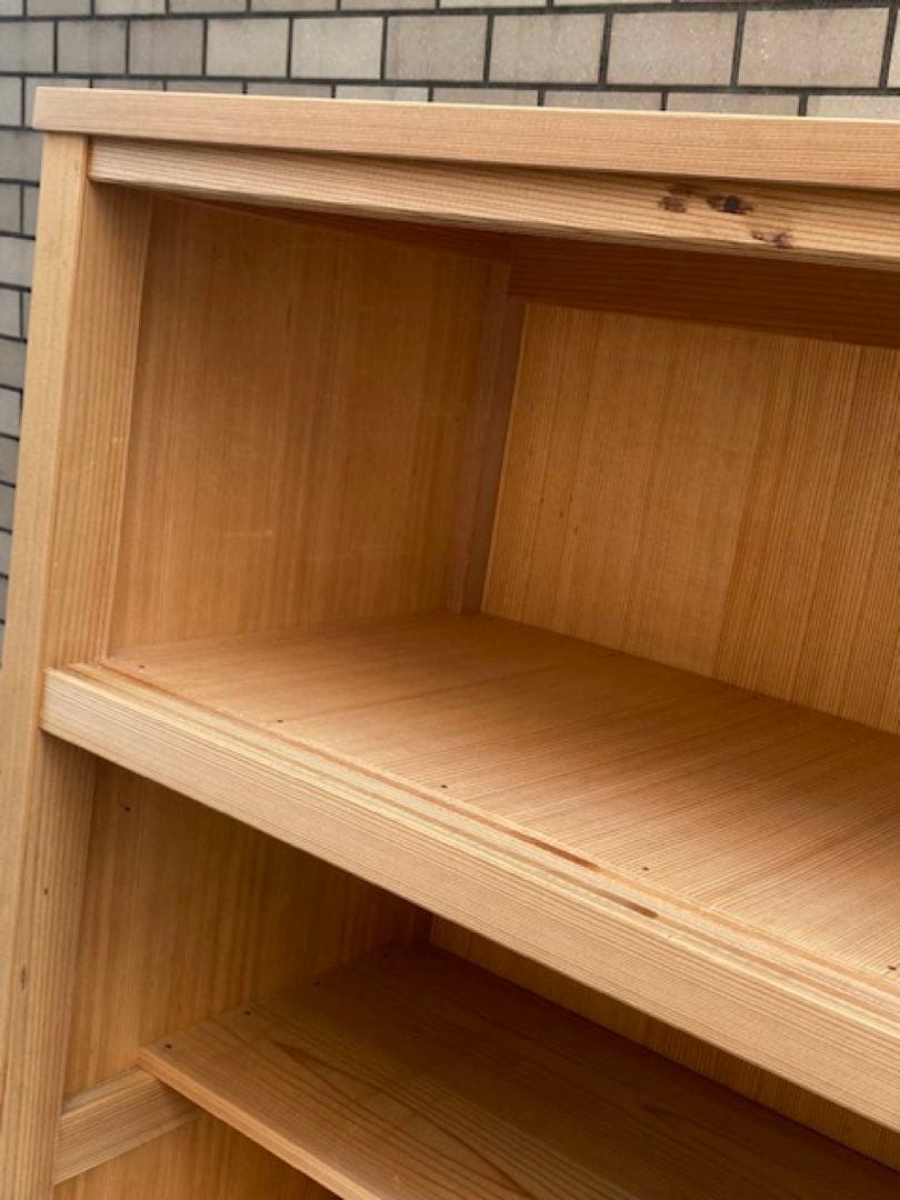 伝統工芸高級水屋道具杉無垢材網代引戸アジロ茶道具煎茶棚置水屋茶箪笥飾り棚和家具